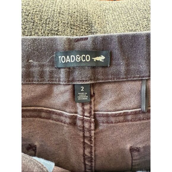 Toad & Co Women’s Sequoia 5in Short Raisin 2 - Picture 2 of 7